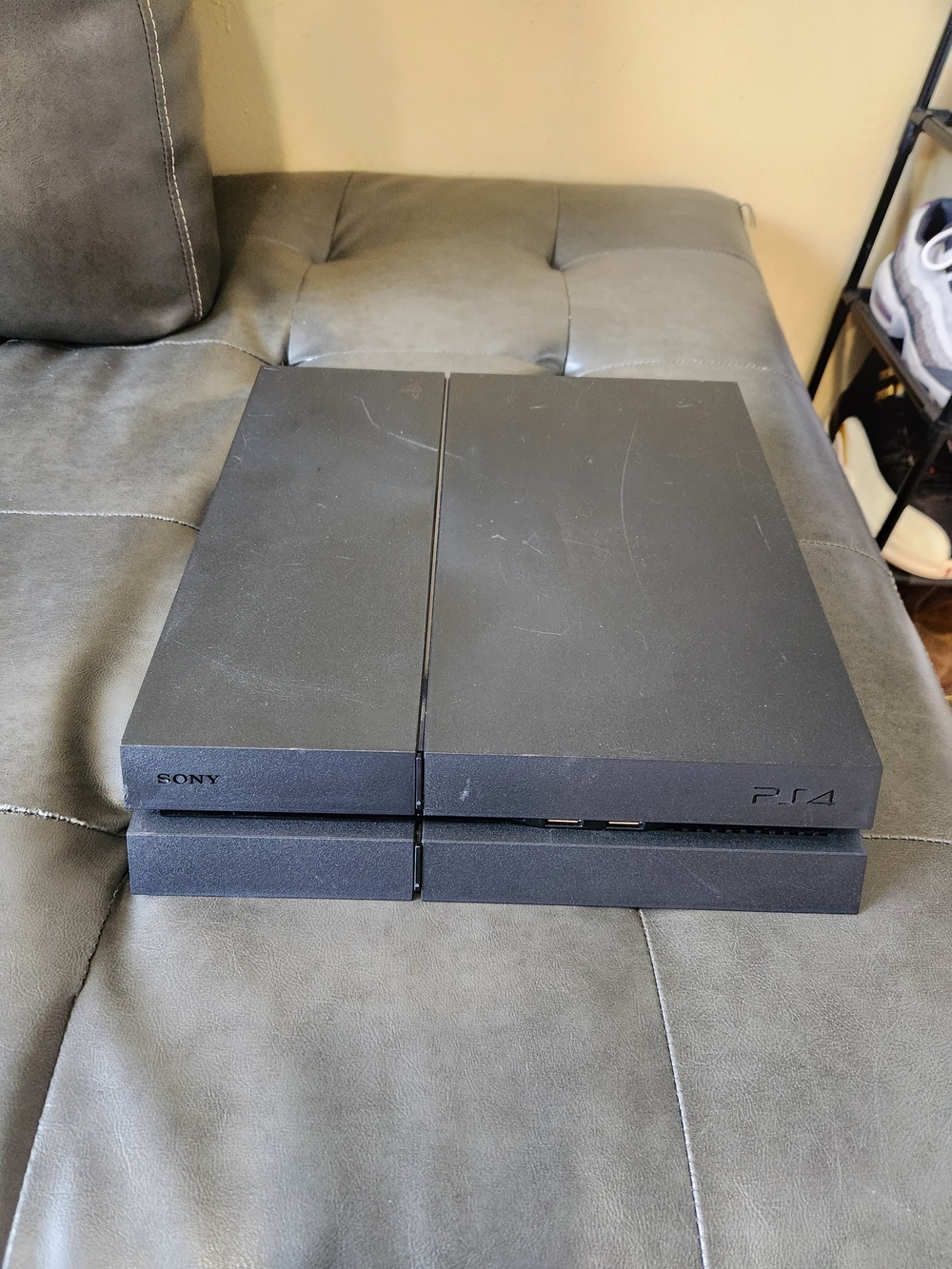 Sony PS4 Console - Black Reset To Factory Like New No Cords Or Controllers